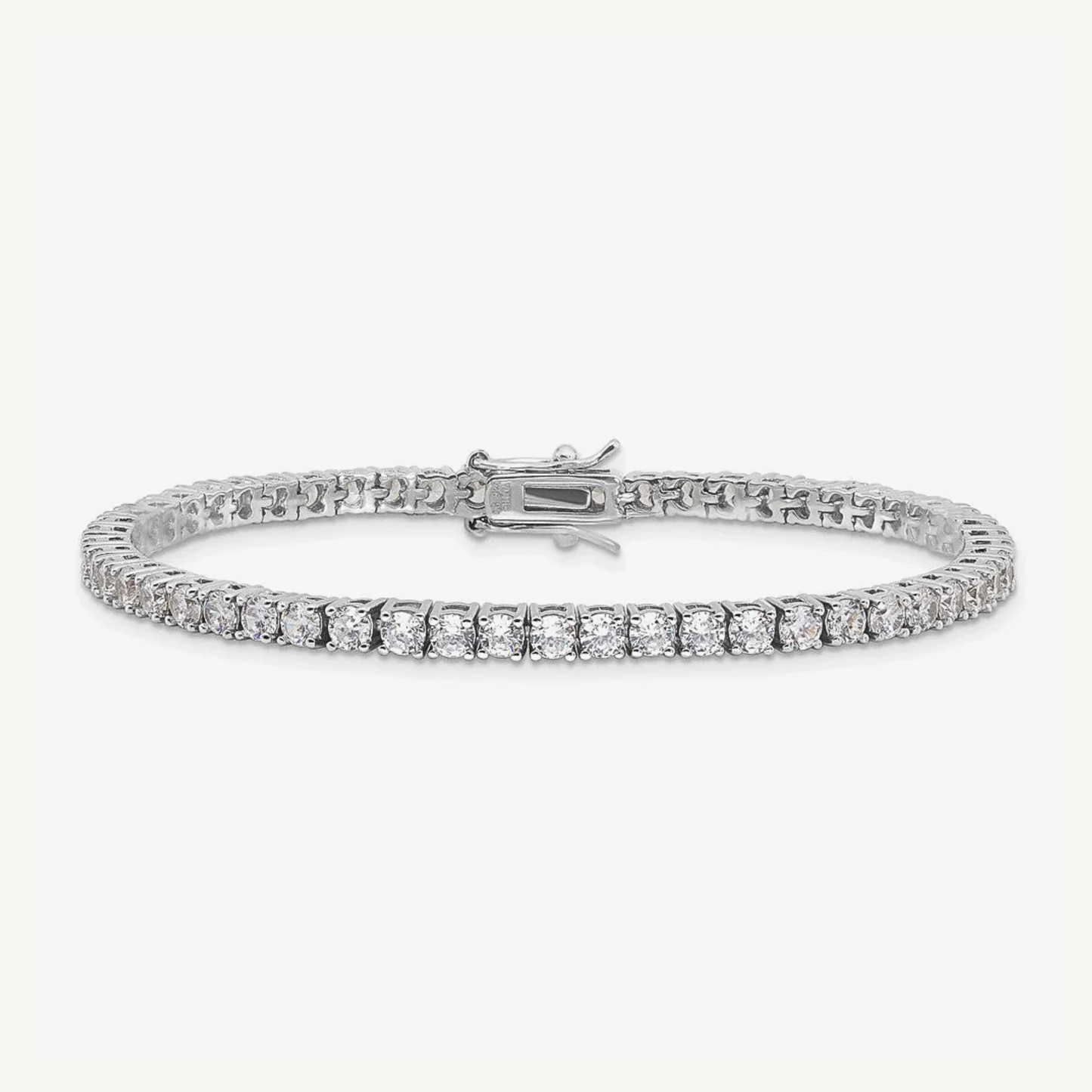 HALO - TENNIS BRACELET / SILVER