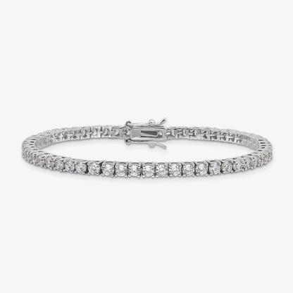 HALO - TENNIS BRACELET / SILVER