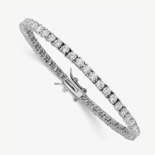HALO - TENNIS BRACELET / SILVER