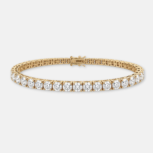 HALO XL - BRACELET TENNIS / OR