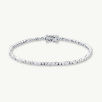 HALO XS - TENNIS BRACELET / SILVER