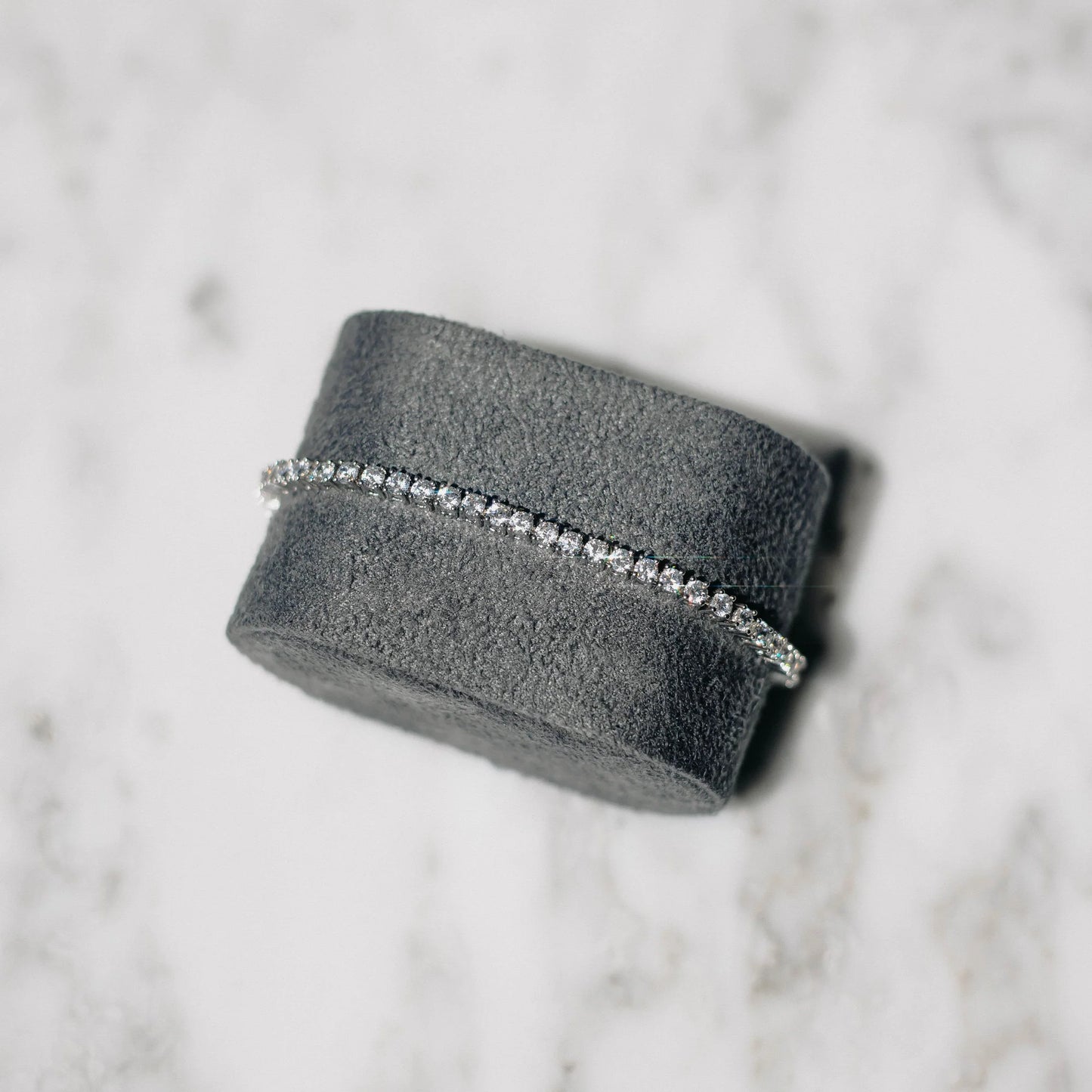 HALO 3mm - TENNIS BRACELET / SILVER