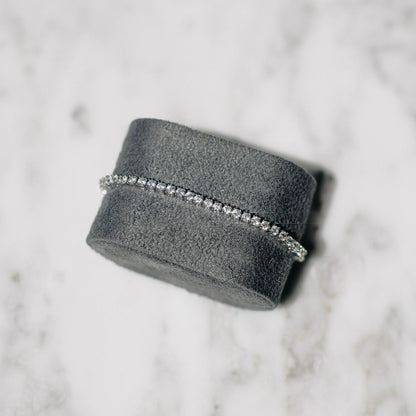 HALO 3mm - TENNIS BRACELET / SILVER
