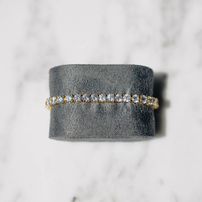 HALO 5mm - TENNIS BRACELET / GOLD