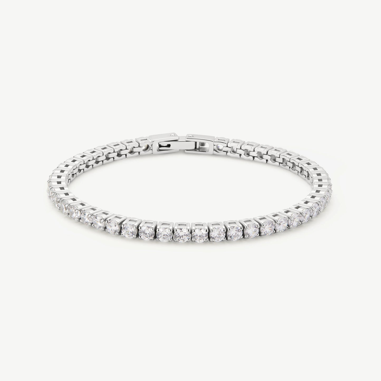 HALO 3mm - TENNIS BRACELET / SILVER