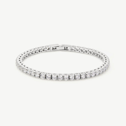 HALO 3mm - TENNIS BRACELET / SILVER
