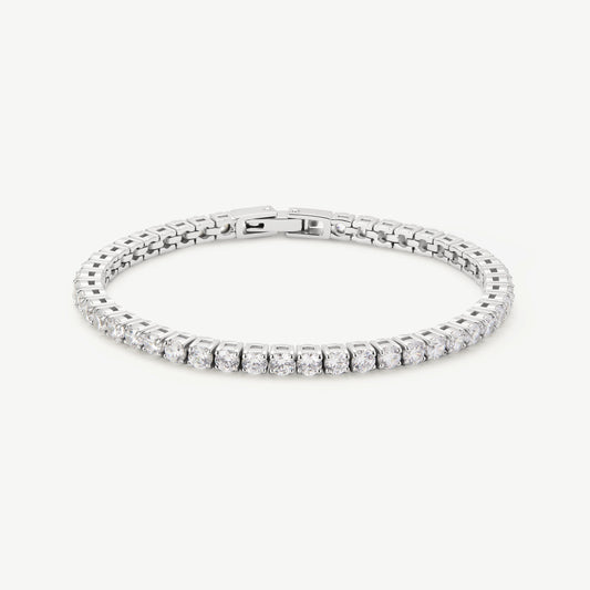 HALO 3mm - TENNIS BRACELET / SILVER