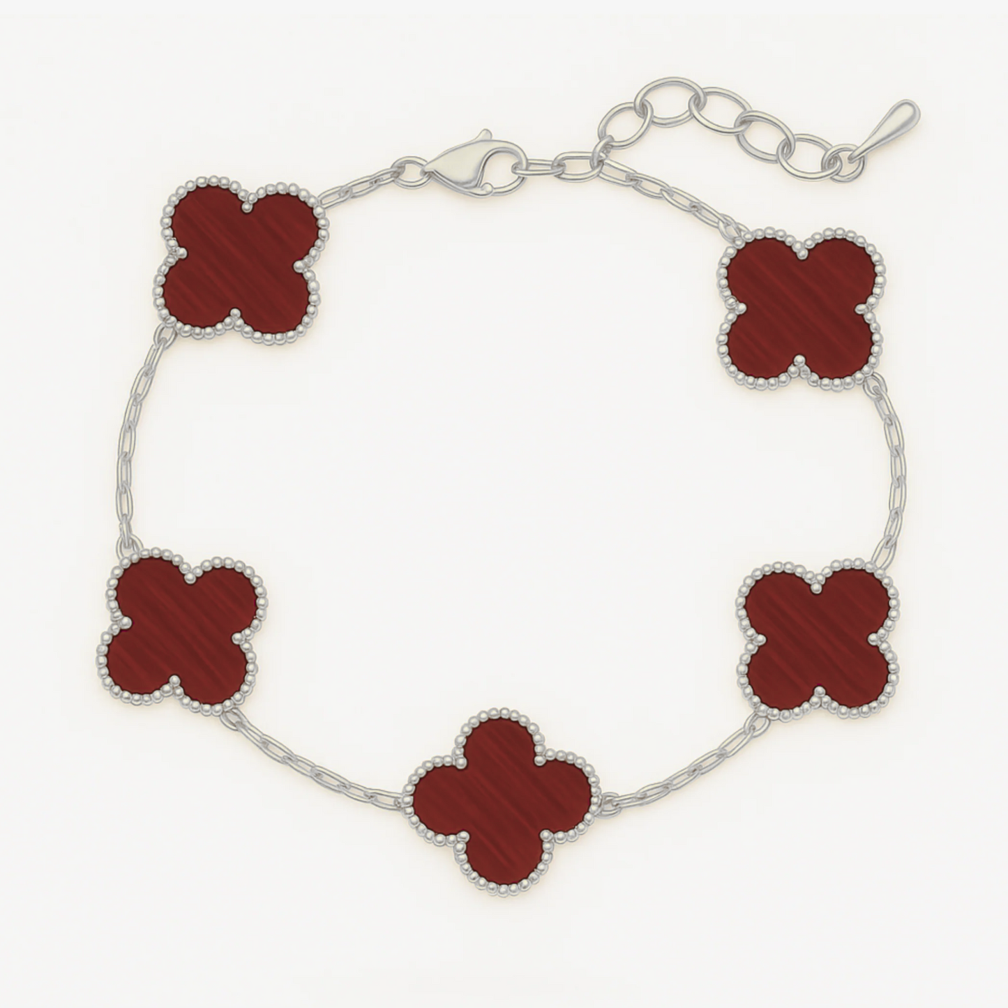 AMOUR - WHITE GOLD / RED