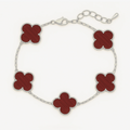 AMOUR - WHITE GOLD / RED