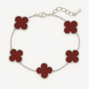 AMOUR - WHITE GOLD / RED