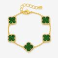 TRINITY - DIAMOND GREEN BRACELET